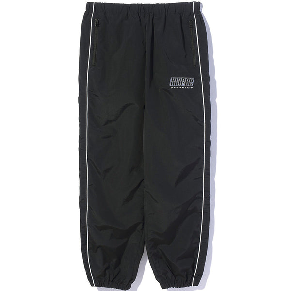 Nylon Track Pants Black