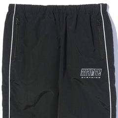 Nylon Track Pants Black