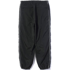 Nylon Track Pants Black