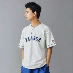 Baseball S/S T-Shirt Grey