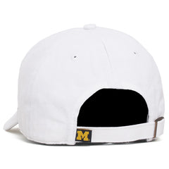 University of Michigan Wolverines Block M Clean Up Hat White
