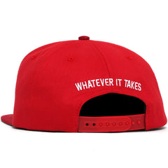 Campus Snapback Hat Red
