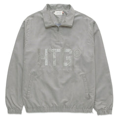 HTG Branded Quarter Zip Grey