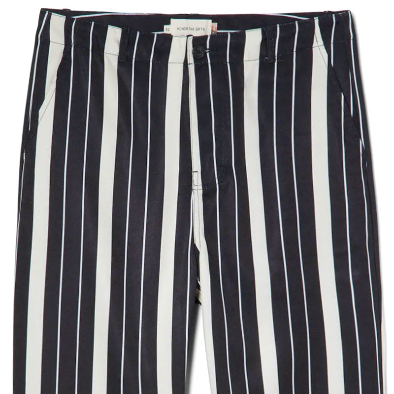 Honor The Gift Private Stripe Pant - Htg220313-blk - Sneakersnstuff (SNS)