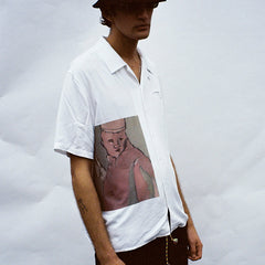 Untitled SS Button Up Shirt White
