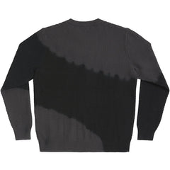Fisherman Dip Dye Sweater Vintage Black