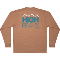 High Peaks Long Sleeve T-Shirt Light Brown