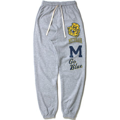 University of Michigan Quadruple Logo Women's Sweatpants Heather Grey