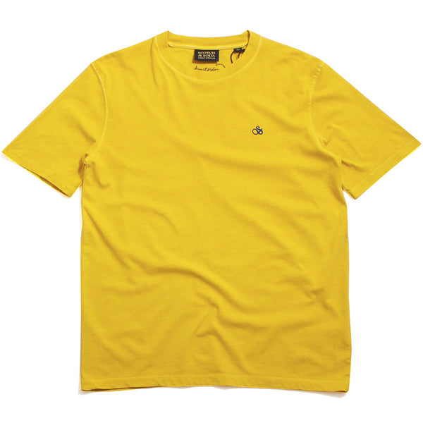 Garment Dyed Crewneck T-Shirt Sun Yellow