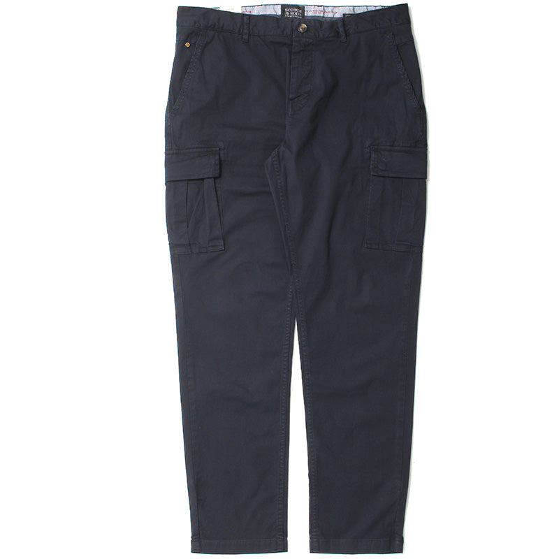 Regular Fit Cargo Pants - Dark blue - Men