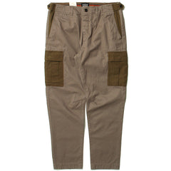 The Drift Colour-Block Cargo Trousers Taupe