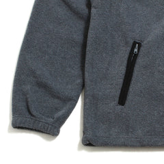 Half Zip Fleece Jacket Grey